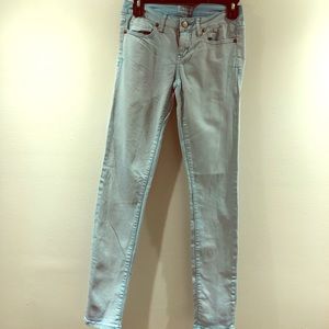 Aeropostale light blue skinny jeans